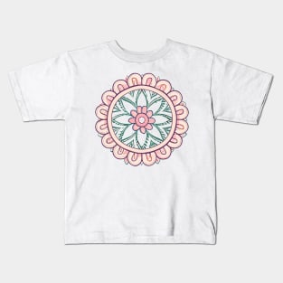 mandala Clamber drawing Kids T-Shirt